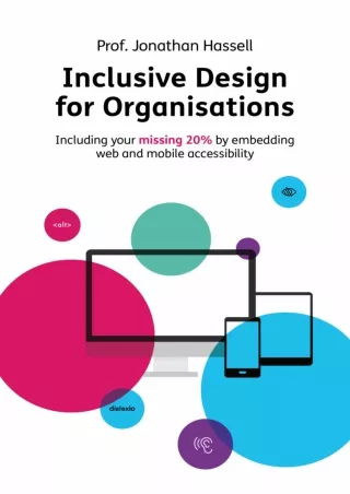 BEST BOOK Inclusive Design for Organisations Including your missing 20 by embedding