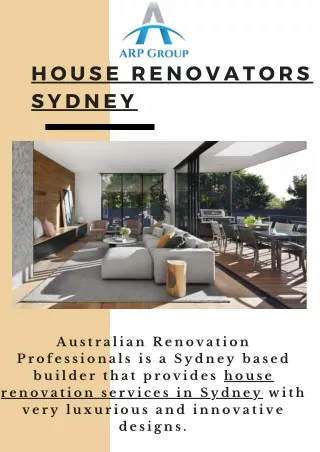 Best House Renovation Services in Sydney