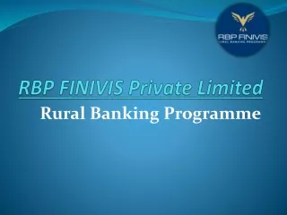 rbp finivis private limited