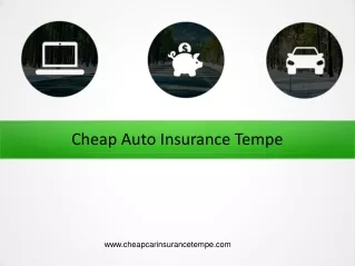 Cheap Auto Insurance Tempe