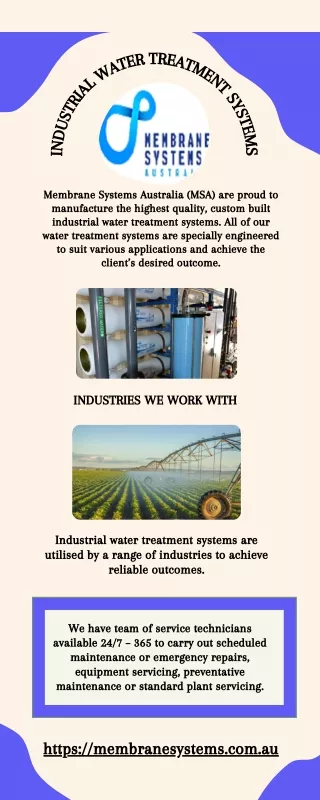 industrial water treatment systems