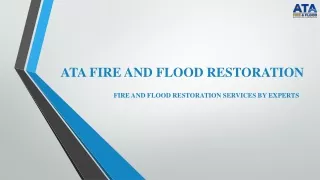 Professional Fire Restoration Services in Massachusetts