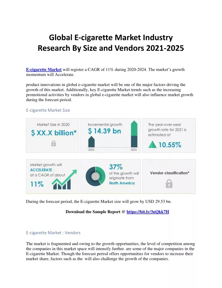 global e cigarette market industry research