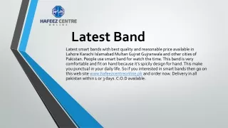 latest band