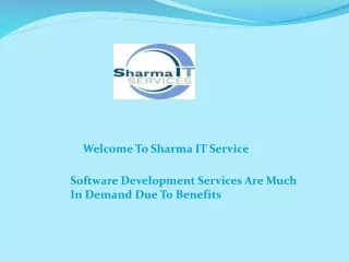 Software Development Services Are Much In Demand Due To Benefits