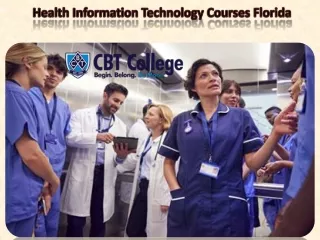 Health Information Technology Courses Florida