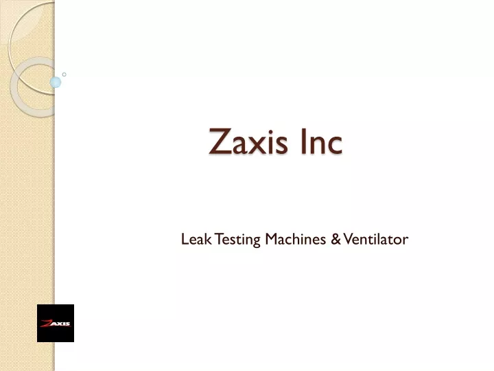 zaxis inc