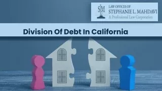 Division Of Debt In California