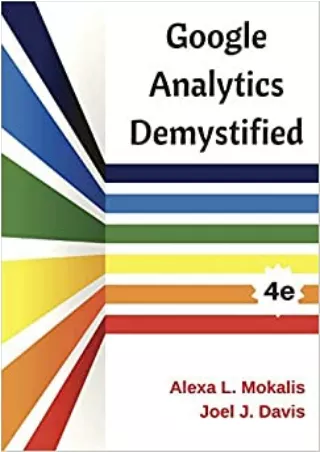 TOP Google Analytics Demystified 4th Edition