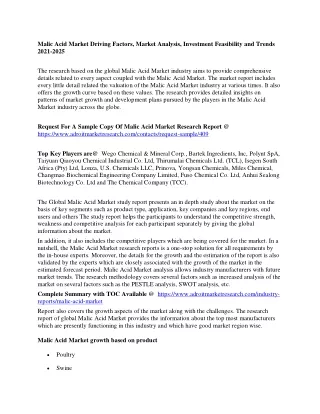 malic acid market driving factors market analysis