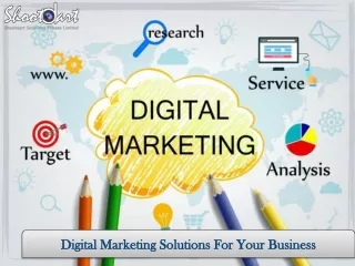 Digital Marketing Solutions For Your Business