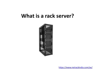 What is rack server?