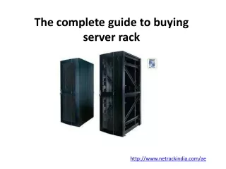 The complete guide to buying server rack