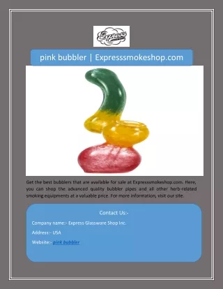 pink bubbler expresssmokeshop com