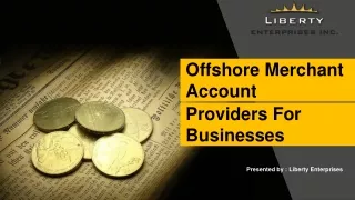 Offshore Merchant Account Providers For Businesses