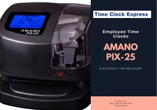 Employee Time Clocks