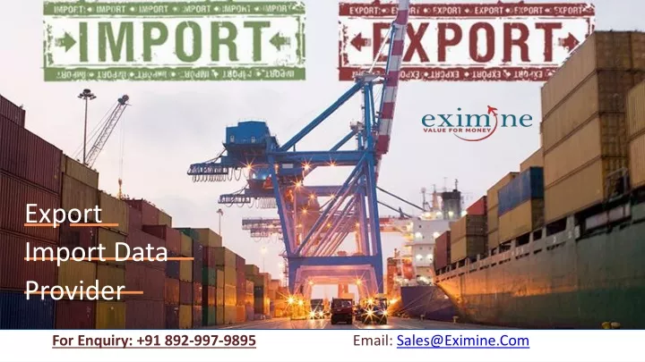export import data provider