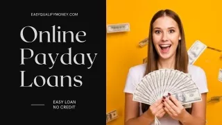 1 Hour Payday Loans - No Credit Check