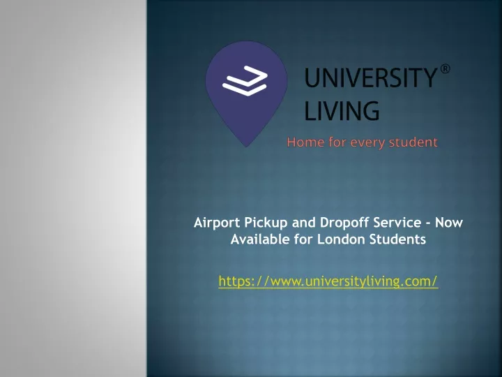 airport pickup and dropoff service now available for london students https www universityliving com