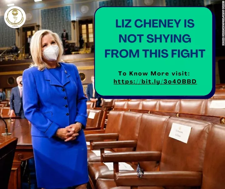 liz cheney is not shying from this fight