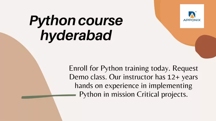 python course hyderabad