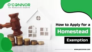 How to Apply for a Homestead Exemption