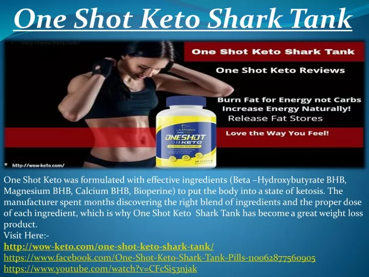 one shot keto shark tank