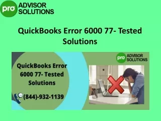 quickbooks error 6000 77 tested solutions