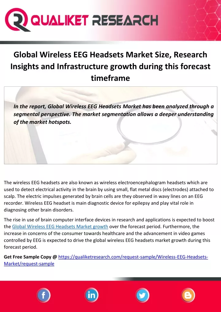 global wireless eeg headsets market size research