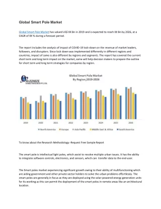 global smart pole market