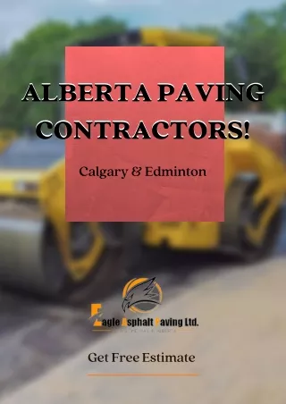 alberta paving contractors contractors