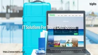 Travel Distribution System | Travel Distribution Platform