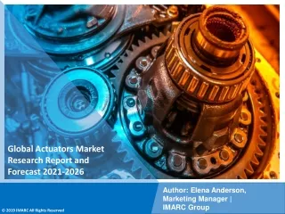 Actuators Market pdf 2021-2026: Size, Share, Trends, Analysis