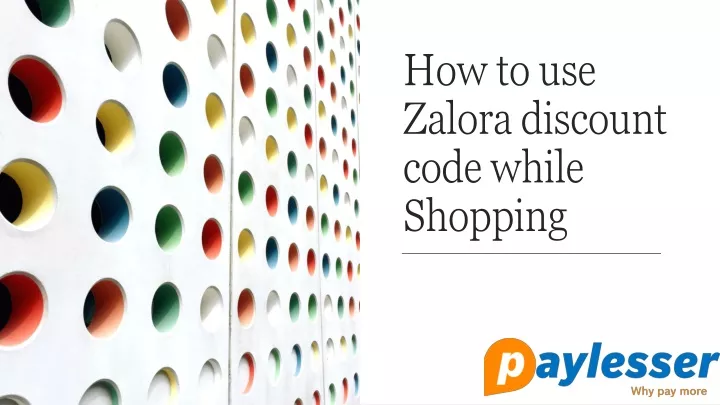 how to use zalora discount code while shopping