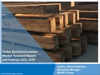 Reclaimed Lumber Market pdf 2021-2026: Size, Share, Trends, Analysis
