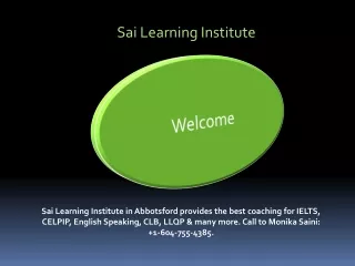 sai learning institute