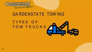 TYPES OF TOW TRUCKS