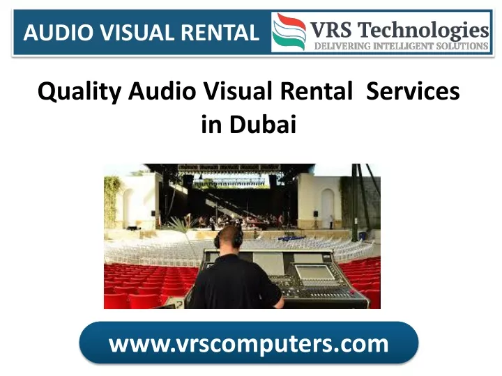 audio visual rental