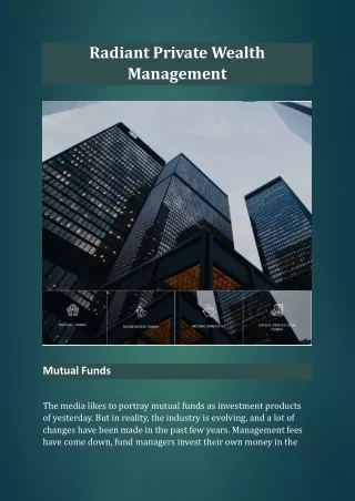 Radiant Private Wealth Management