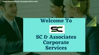 Welcome To SC & Associates Corporate Services