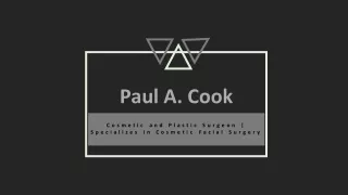 Paul A. Cook - Experienced Dentist From Sudbury, MA