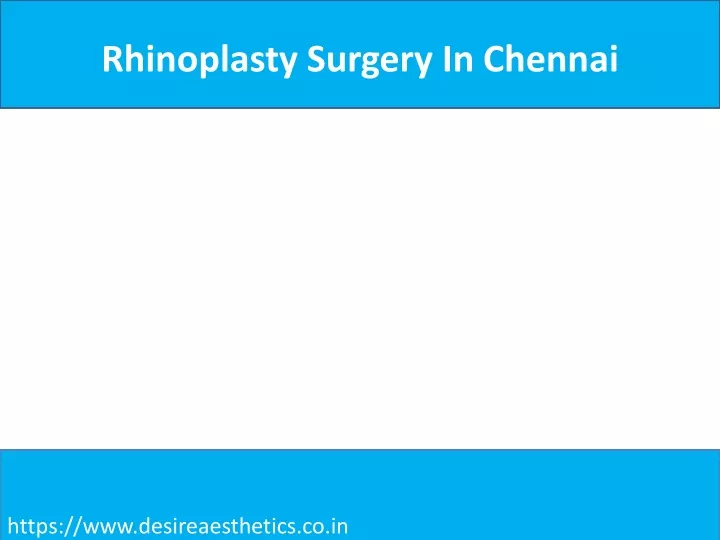 rhinoplasty surgery in chennai