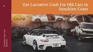 Get Lucrative Cash For Old Cars in Sunshine Coast