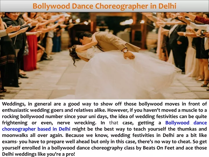 bollywood dance choreographer in delhi