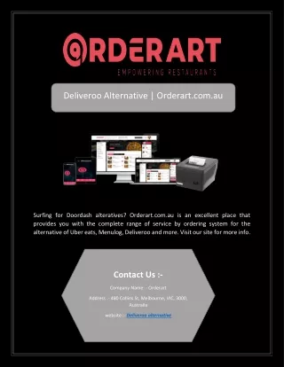 deliveroo alternative orderart com au