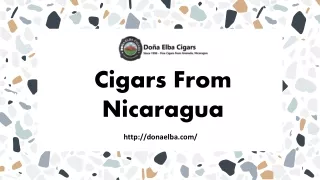 cigars from nicaragua