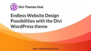 Endless Website Design Possibilities with the Divi WordPress theme