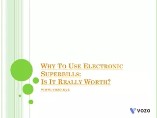 Electronic Superbills