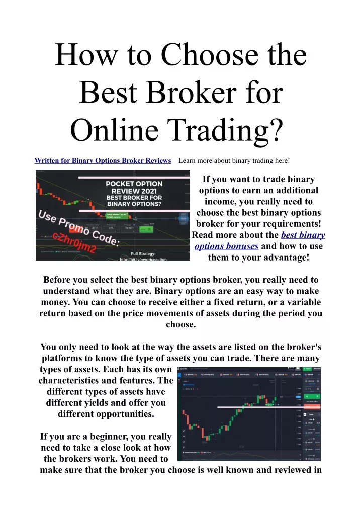 PPT - Best Broker For Online Trading PowerPoint Presentation, free ...