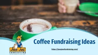 Coffee Fundraising Ideas